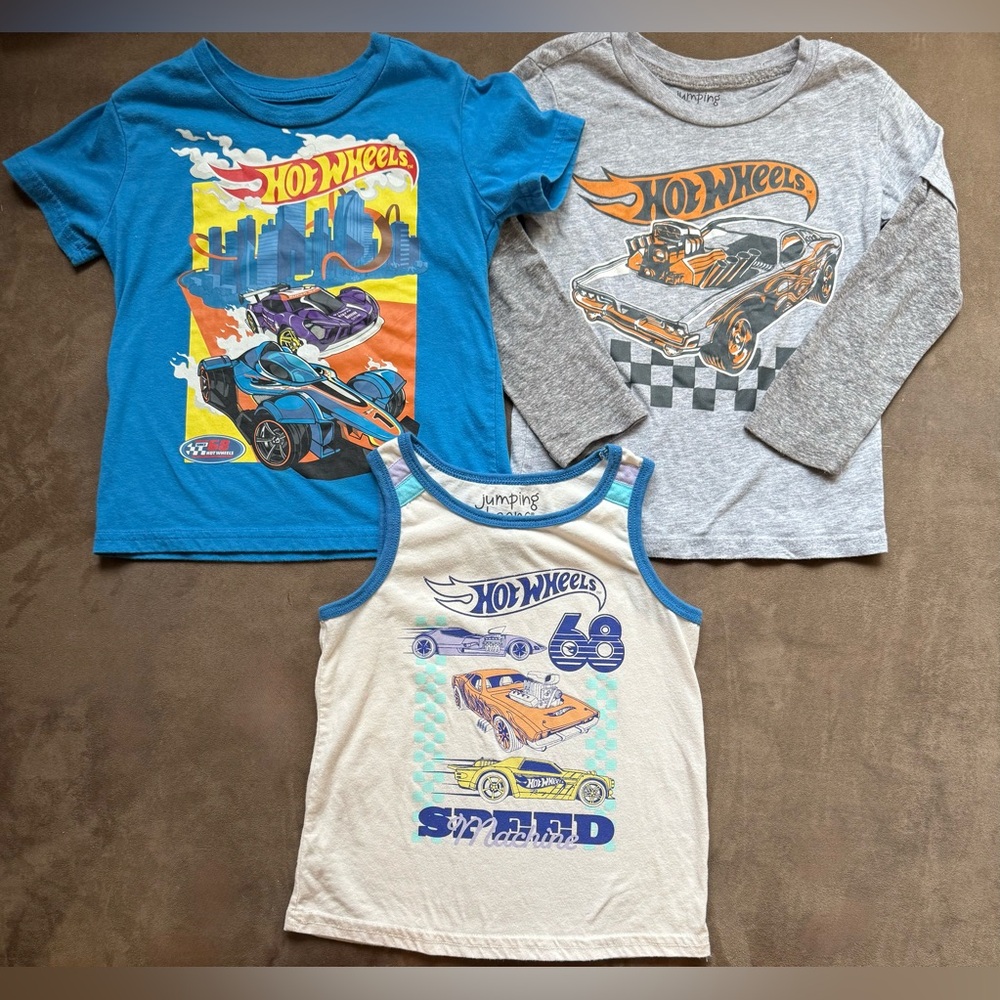 Jumping Beans Hot Wheels tops